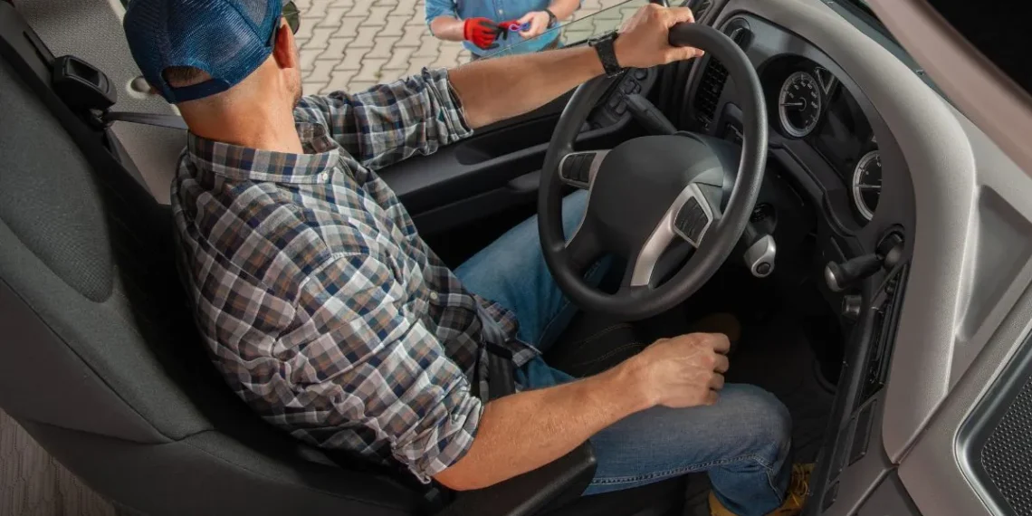 Ekspertai skambina pavojaus varpais: kas antras sunkvežimio vairuotojas Vokietijoje išjungia gyvybę gelbstinčias sistemas