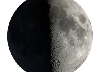 Mėnulio Fazės Danguje / Nuotrauka: NASA's Scientific Visualization Studio - Ernie Wright, Noah Petro, David Ladd (Wikimedia Commons), Public domain