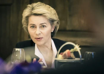 Ursula von der Leyen MSC 2017 | Licencija: CC BY 3.0 de | Autorius: Kuhlmann /MSC